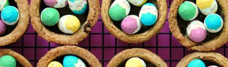 easter cookie nests