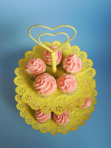 buttercream de frutas vermelhas