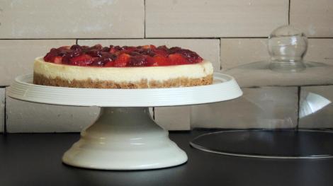 cheesecake de morango