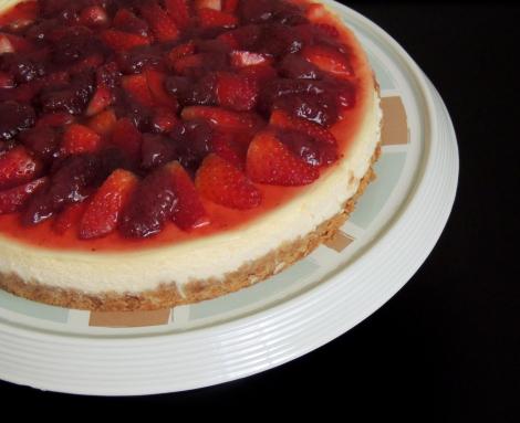 cheesecake de morango